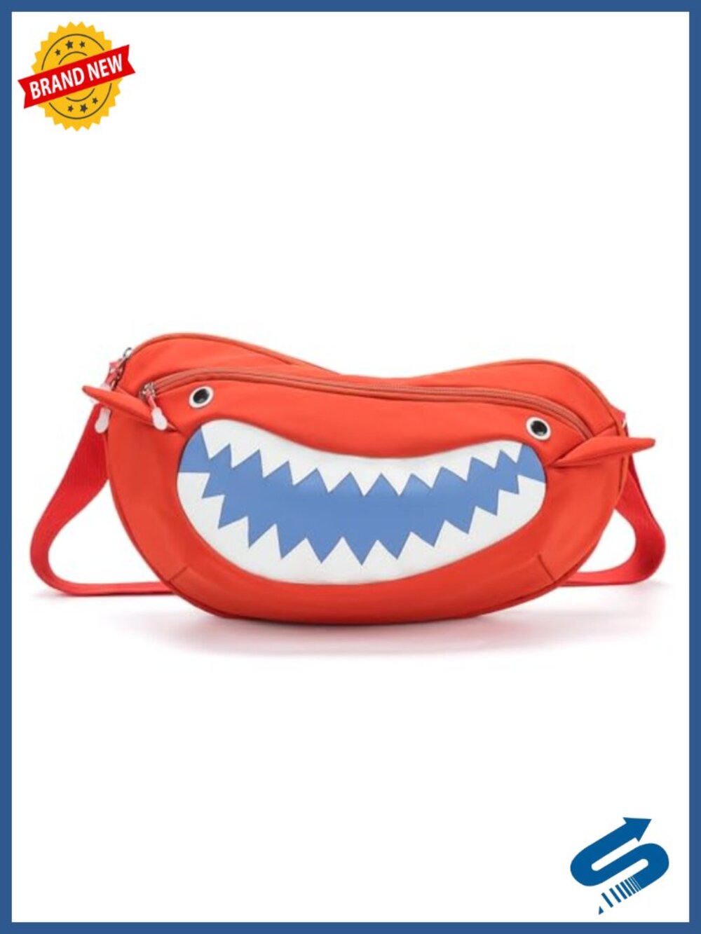 Waterproof Unisex Crossbody Sling Bag Adjustable Strap Zipper Purse